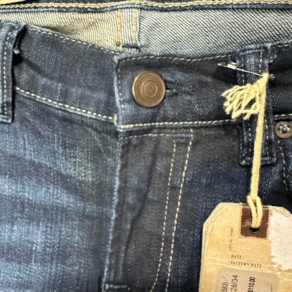 NWT Allsaints Ayers Pipe Skinny Jeans 28x34 - Picture 7 of 9